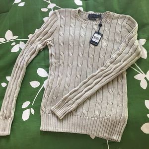 Polo Ralph Lauren Cable Knit Sweater NWT